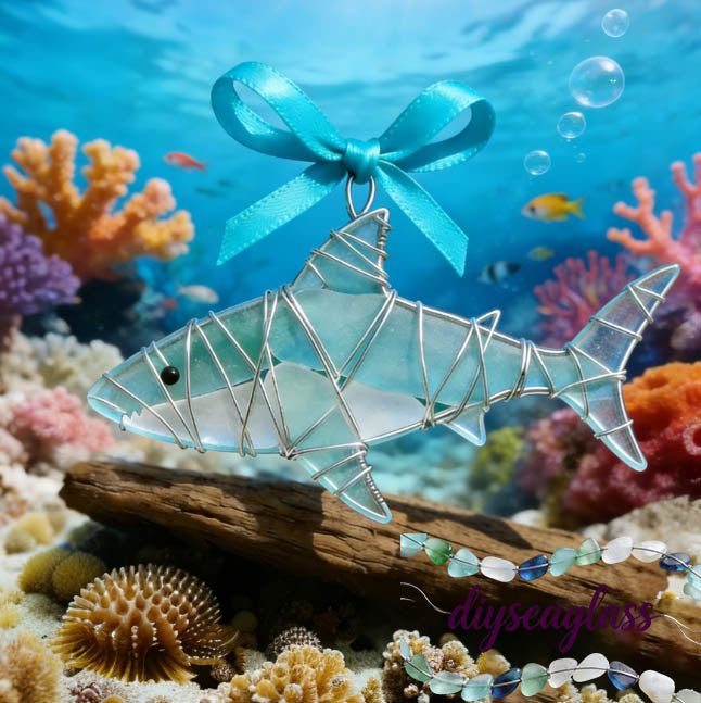 🔥Hand-Wrapped Sea Glass Collection💎Timeless Coastal Art