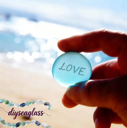 🌟Inspirational Sea Glass Stones in a Jar