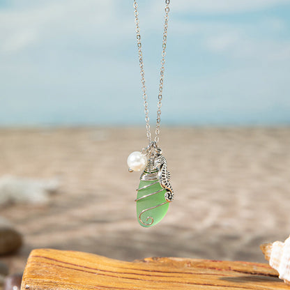 🎁2024 Specical Gift🎁Sea Glass Necklaces
