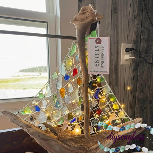 🔥Final Inventory 70% OFF🌊 Sea Glass Boat